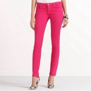 Kate Spade Broome Street Hot Pink Skinny Jeans